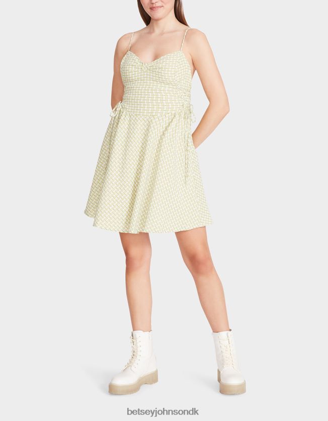 bella frocked dot minikjole Citron tøj FT2T22299 Kvinder Betsey Johnson