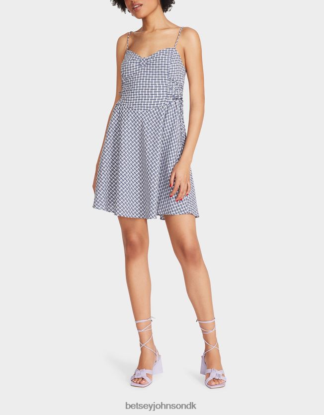 bella frocked dot minikjole multi tøj FT2T22286 Kvinder Betsey Johnson