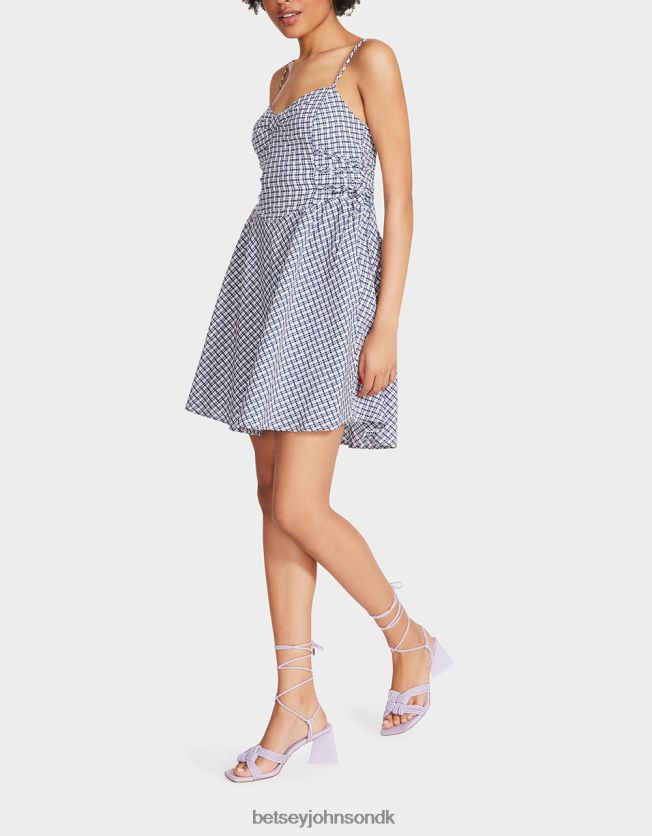 bella frocked dot minikjole multi tøj FT2T22286 Kvinder Betsey Johnson