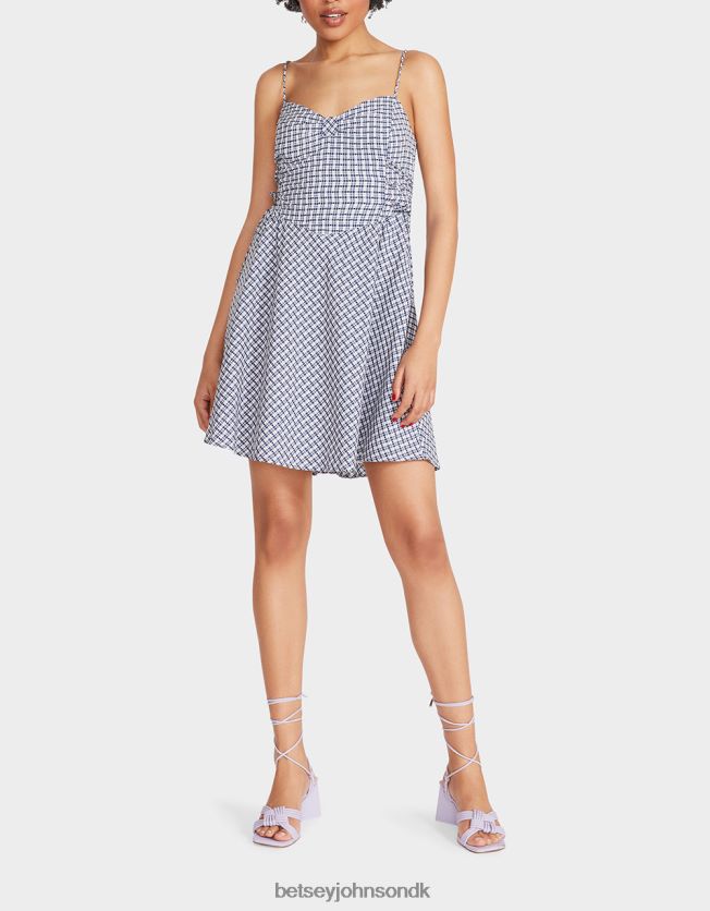 bella frocked dot minikjole multi tøj FT2T22286 Kvinder Betsey Johnson