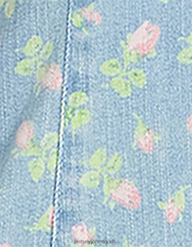 denim elsker bustier minikjole blå tøj FT2T22278 Kvinder Betsey Johnson