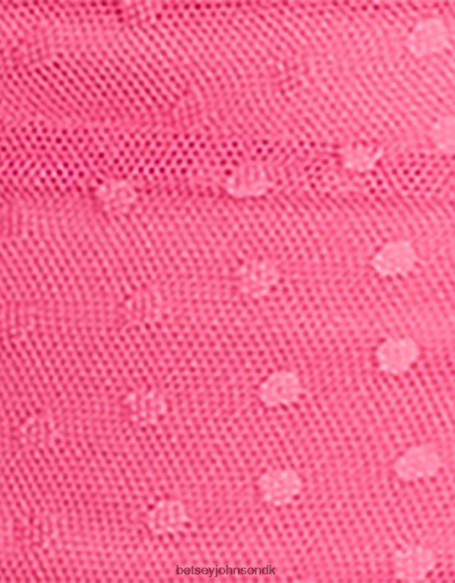 der passer rundt om stropløs minikjole lyserød tøj FT2T22279 Kvinder Betsey Johnson