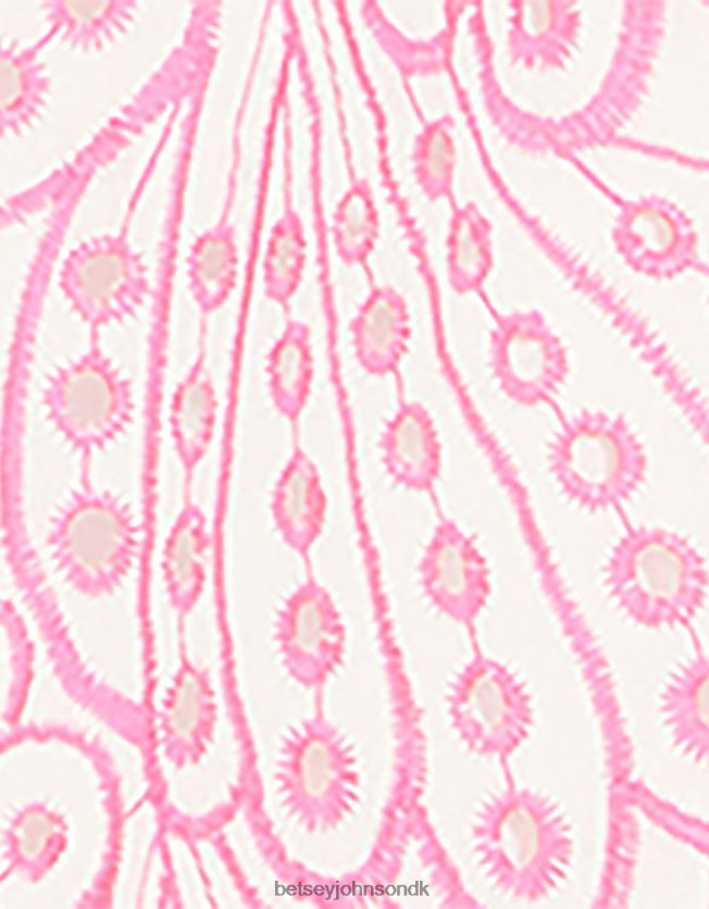 eyelet korset minikjole lyserød tøj FT2T22271 Kvinder Betsey Johnson