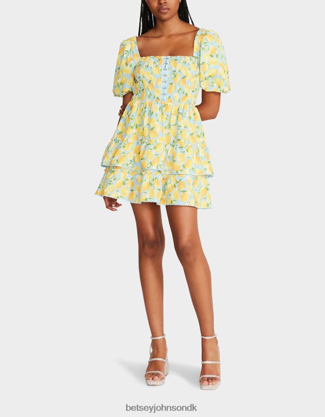 haley minikjole blå tøj FT2T22283 Kvinder Betsey Johnson