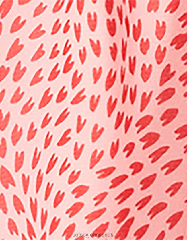 queen of hearts chiffon mini kjole lyserød tøj FT2T22293 Kvinder Betsey Johnson