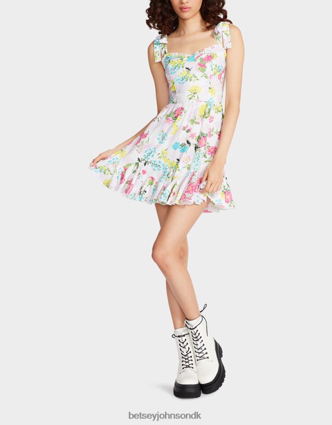 tulluah minikjole hvid tøj FT2T22265 Kvinder Betsey Johnson