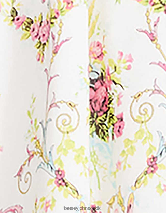 vine og spise maxi kjole hvid tøj FT2T22280 Kvinder Betsey Johnson