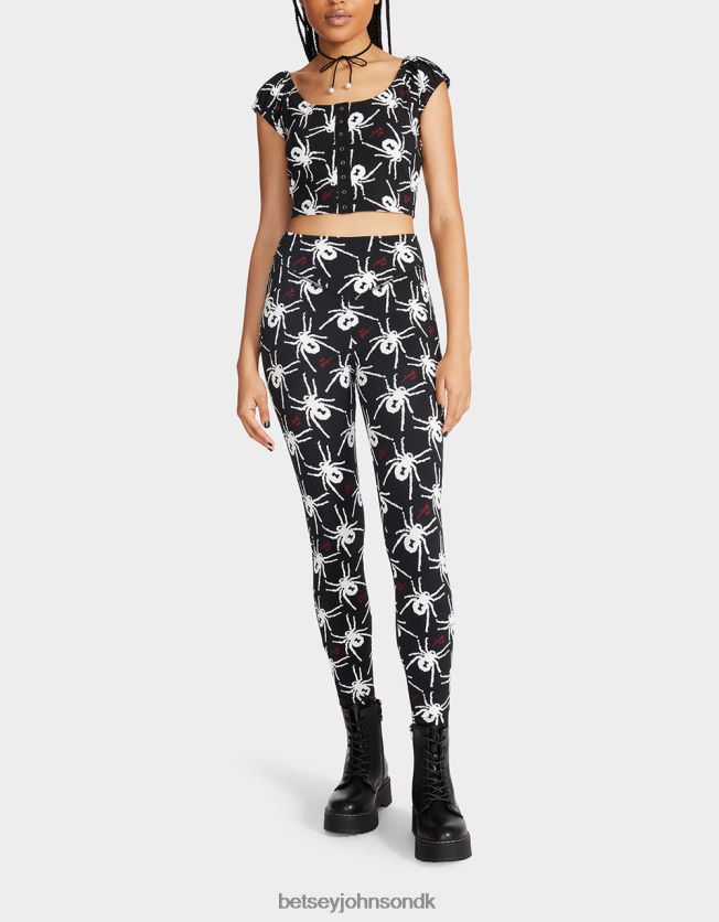 80. bash anden skin legging sort hvid tøj FT2T22304 Kvinder Betsey Johnson