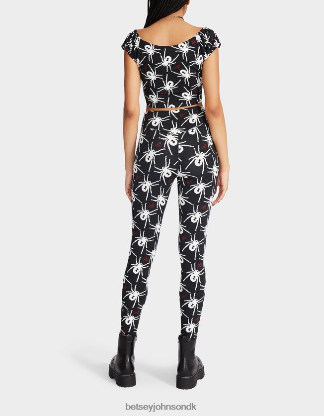 80. bash anden skin legging sort hvid tøj FT2T22304 Kvinder Betsey Johnson